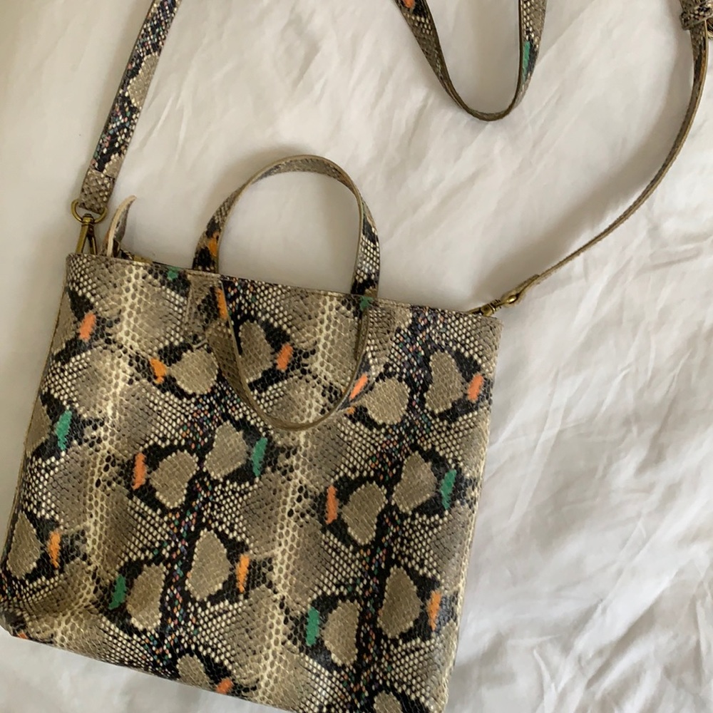 Madewell Snakeskin Purse in Perfect Condition!